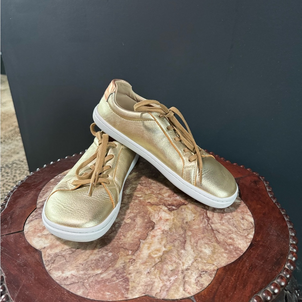 Origo The Everyday Sneaker for Women | Gen 3 in Natural Leather in gold